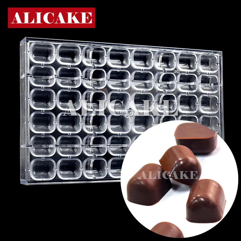 

48 Cavity Polycarbonate Chocolate Mold Mini Capsule 9g Cake Tools Mold For Chocolates Molds Form Tray Baking Pastry Tools