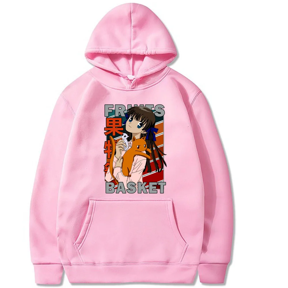 

Fruits Basket Hoodie Casual Pullover Cute Manga Hoodies Men Women