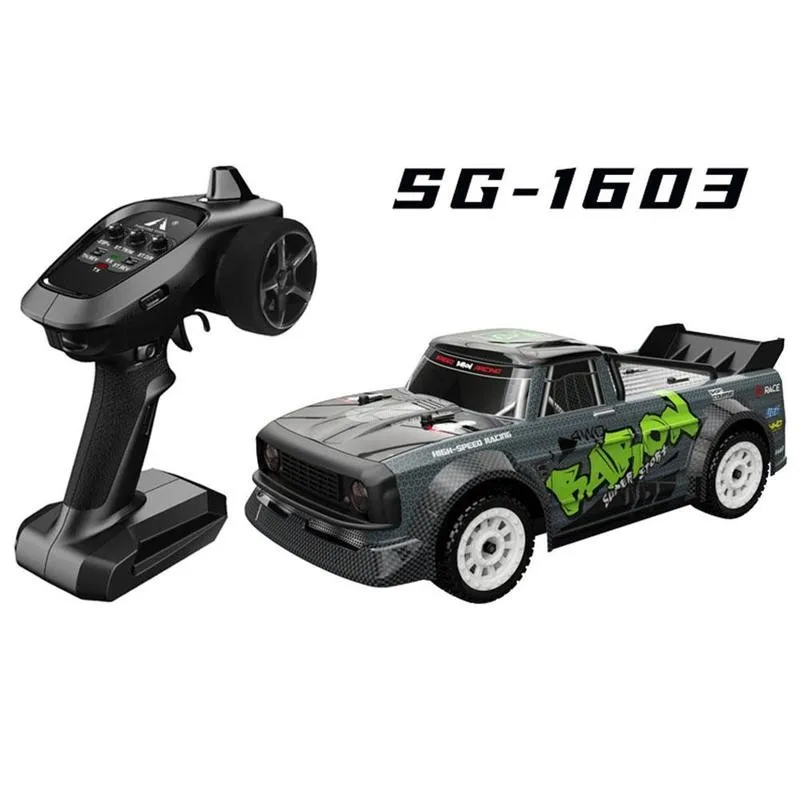 

Rc Car 1/16 2.4g 4wd 30km/h High Speed Racing Buggy Off Road Flat Run Four-wheel Drive Drift Rally Cars Model Remote Control Toy