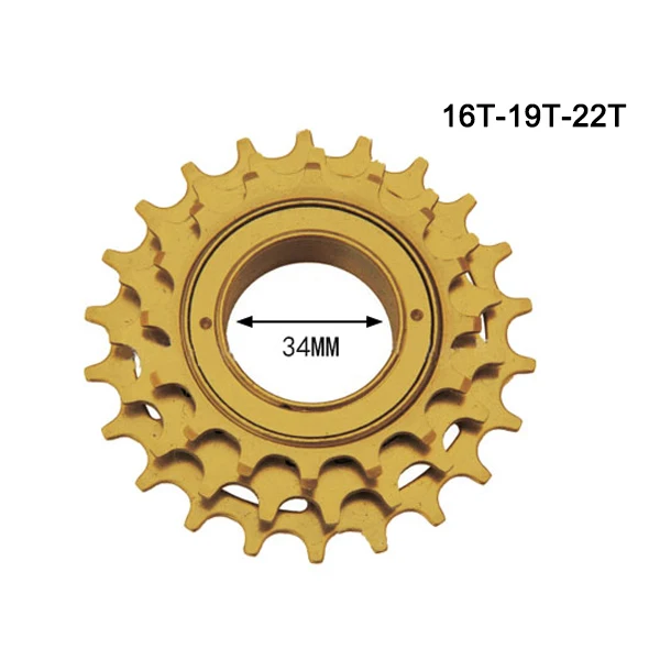 Новый велосипед 3 скорости Freewheel Cog Алюминий для Fixie Bikes электический складной LMH66 |