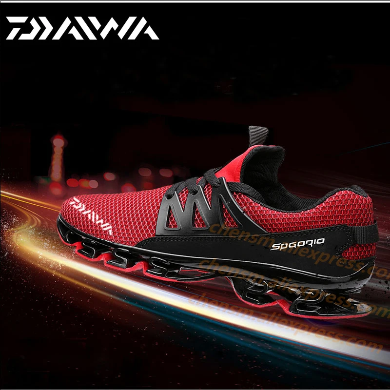 

Summer DAIWA Fishing Shoes Men's Upstream Breathable Non-slip Mesh Fishing Shoes Outdoor Sports Hollow Mesh Hiking Shoes39-48