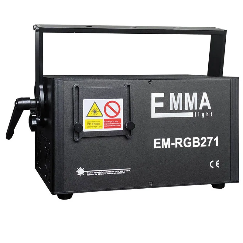 Горячая Распродажа 50000 RGB 5W полноцветный DMX ILDA SD Лазерный фонарь для сцены на