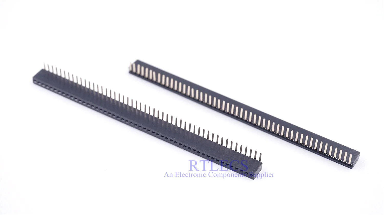 5 pcs 1x50 Position 1.27 mm PCB Female Header Socket 50 Pin Receptacle Right Angle Through Holes SIP 90 Degree Horizontal | Обустройство