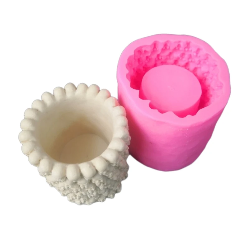 

2021 New Skull Flowerpot Silicone Mold Keychain Resin Epoxy Craft Polymer Clay Craft