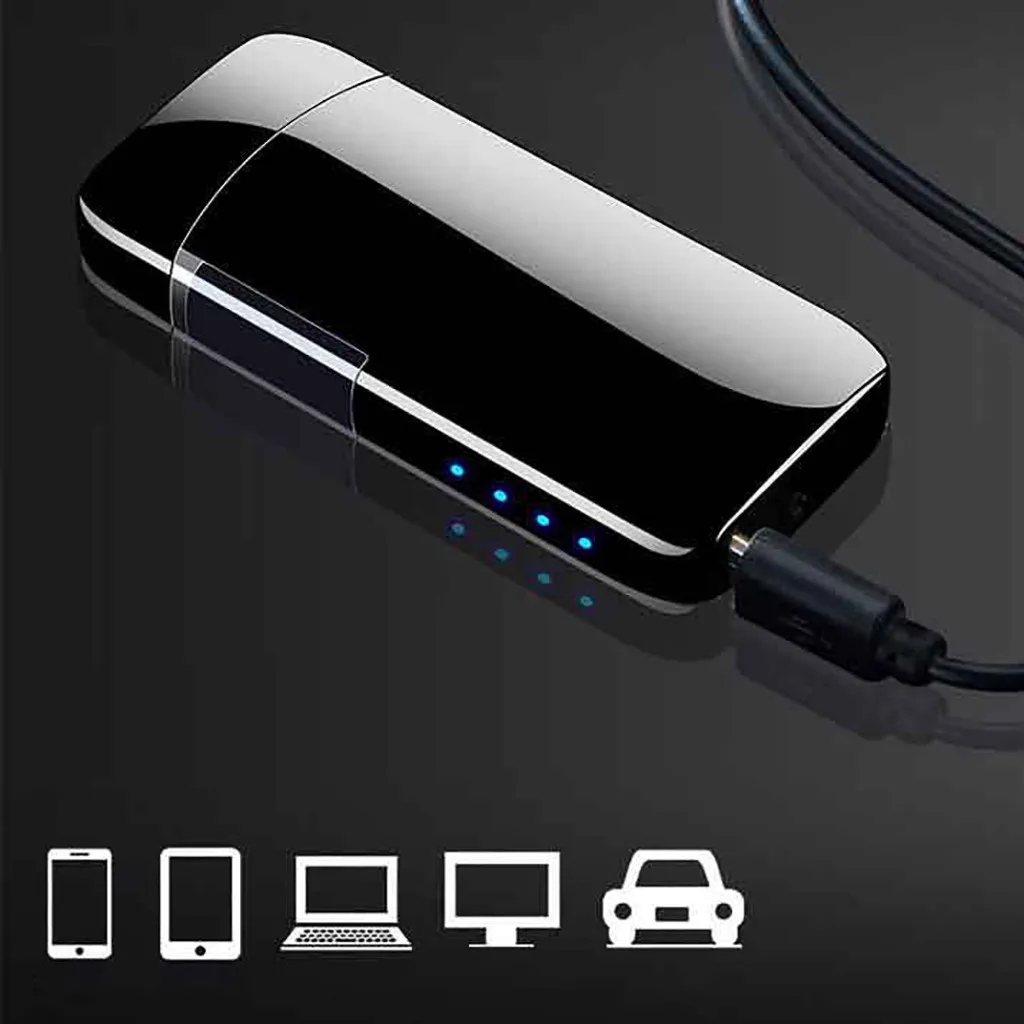 Подарочная коробка для сигарет заряжаемая от USB беспламенная Коллекционная