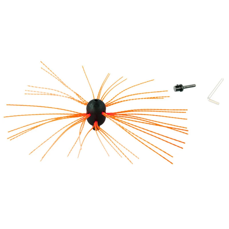 

Aluminum Chimney Power Sweeping Brush Cleaning Rotary Sweep DIY Set Flexible durability Chimney Brush Nylon Material