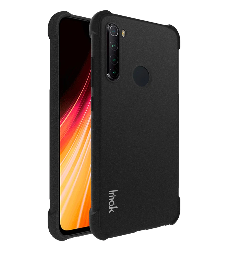 Для Xiaomi Redmi Note 8 чехол IMAK плотный чехол с защитой от падения защита, подушка безопасности Чехол из мягкого ТПУ для Xiaomi Redmi Note 8