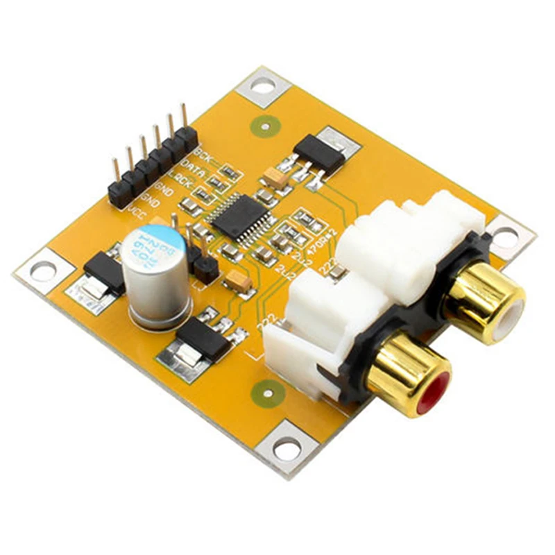 

AU42 -PCM5102 DAC Decoder Board Audio Spectrum Analyzer Decodificador I2S Player Beyond ES9023 For Raspberry Pi DAC