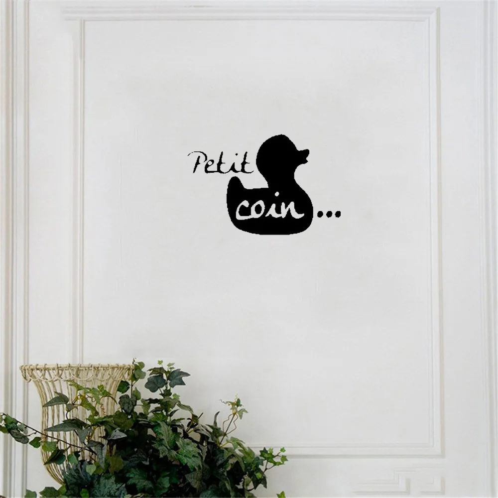 

Cartoon Sticker Funny Salle De Bain Douche Door Sticker For Bedroom Door Wall Decal Revocable Waterproof Vinyl sv22