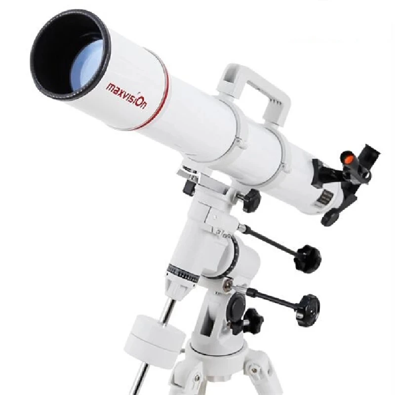 

Maxvision 80/900 Astronomical Telescope 80DX with German Equatorial Mount 1.25 Inch Stainless Steel Tripod