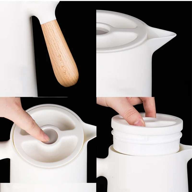 Термос стеклянный для кофе чая молока 1 л |