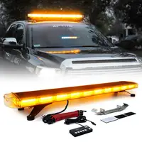 Car Beacon Lights Bar 88 Led 47" Car Truck Police Strobe Warning Light Roof Top Flash Emergency Light Flashing Lightbar Lamp