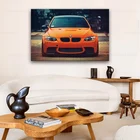 Плакаты и принты для гоночных автомобилей BMW M3, оранжевые глаза, Лидер продаж, 20x30, 24x3, 6 дюймов, искусственная живопись, домашний декор