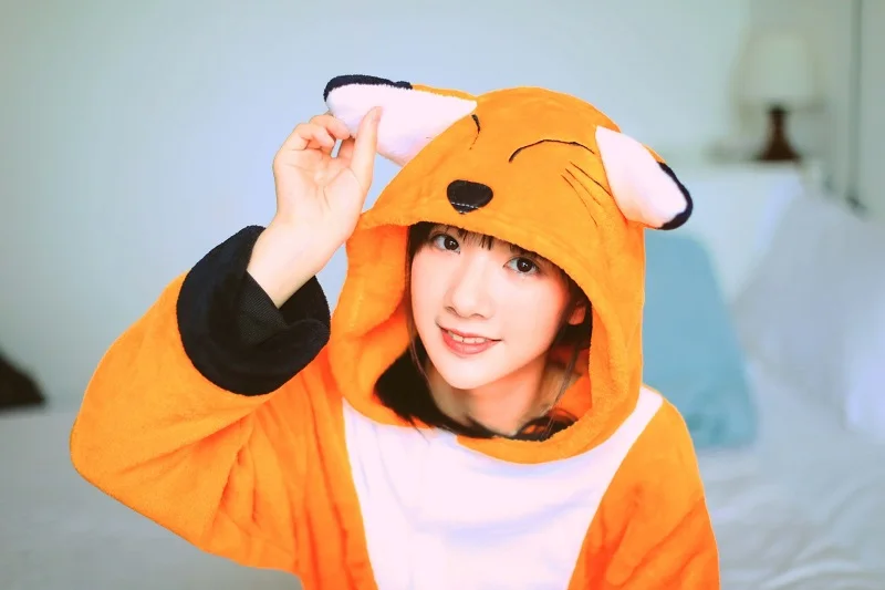 Пижама кигуруми фланелевая теплая с капюшоном и длинным рукавом для взрослых| |