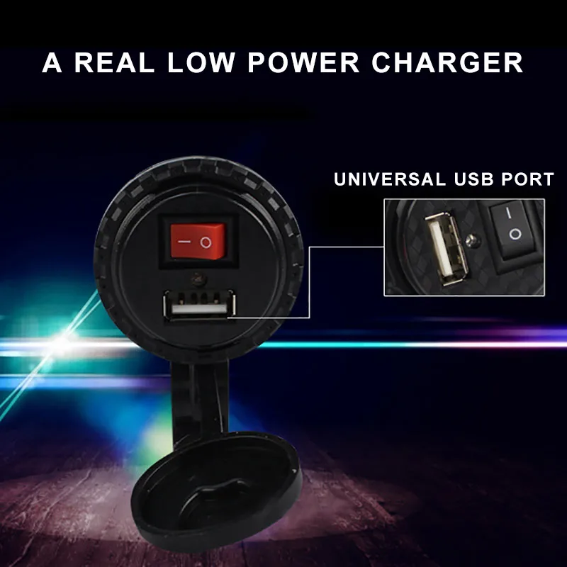 Водонепроницаемое зарядное устройство на руль мотоцикла 5 В 1 а/2 А|Зажигалка| |