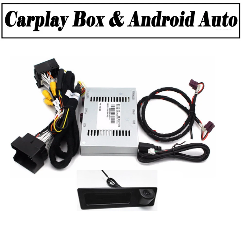Carplay для BMW 7 E65 E66 E67 E68 2009 ~ 2019 CIC NBT EVO Задний Передний декодер камеры Android Auto carlif