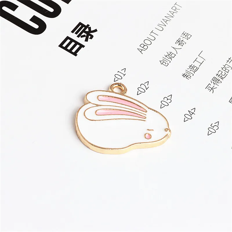 10 шт. 2020 новый дизайн модные сплав милые супер булочки кролик серьги для женщин