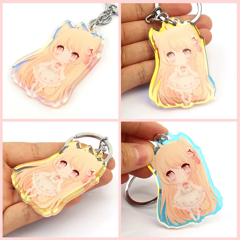 Новые товары от фабрики Vograce оптовая продажа индивидуальный акриловый Радужный