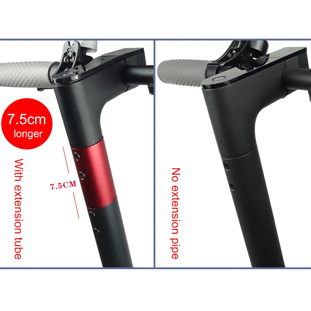 

Electrical Scooter Handlebar Extension Pipe Heightening Tube Re-equip Device for Xiaomi M365/Pro 2 Fixing Part Kit