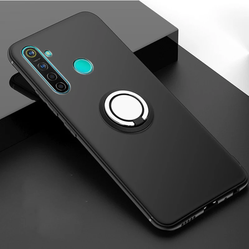 Чехол для Redmi Note 8T с магнитным металлическим кольцом держателем подставка мягкие
