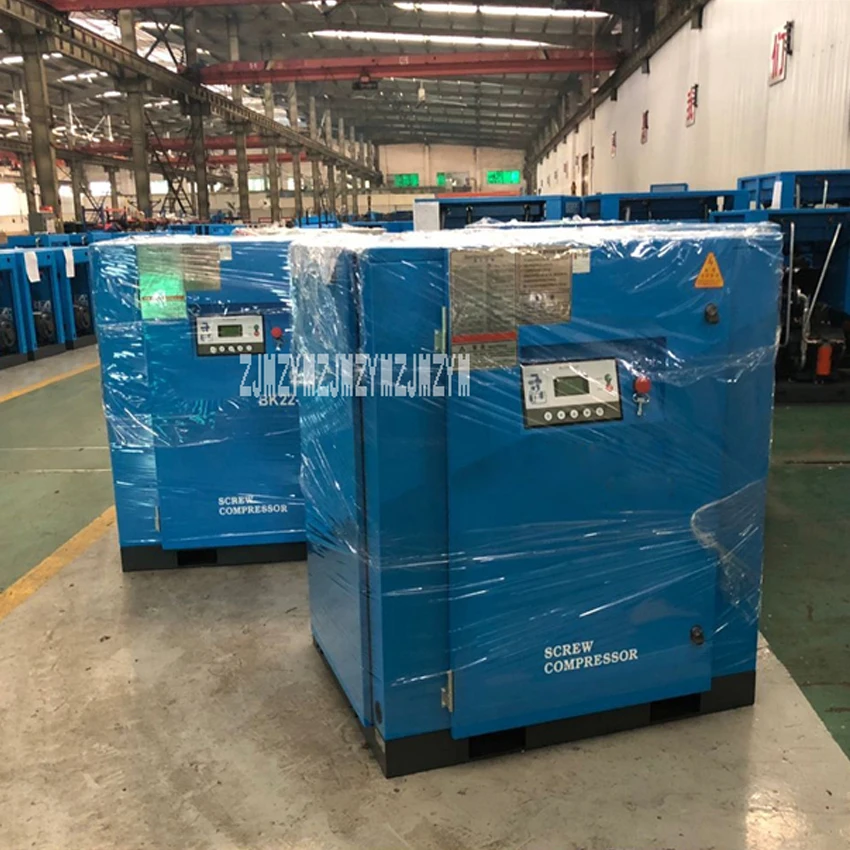 

New BK22-8 Industrial Equipment Rotary Screw Air Compressor High-quality Power Frequency Air Compressor 22KW 0.8Mpa 3.6m3/min