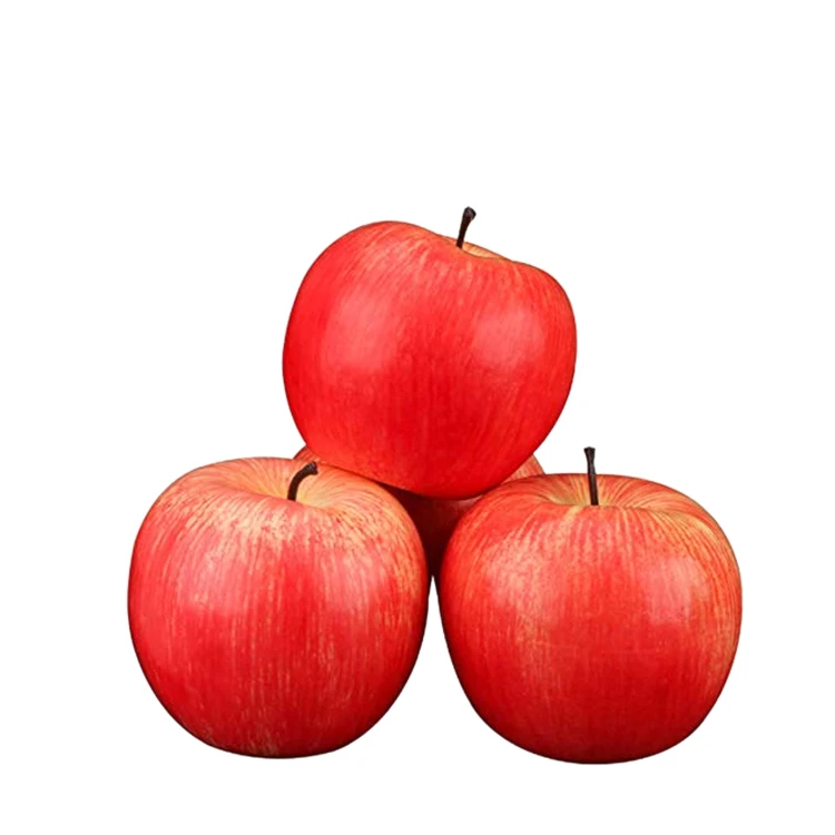 12 шт. искусственные яблоки поддельные фрукты Дом Кухня вечерние украшения