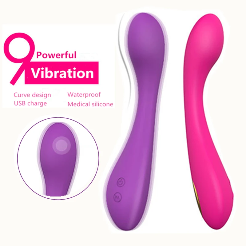 Фаллоимитатор вибраторы для женщин с USB зарядкой G Spot клитор массаж женский