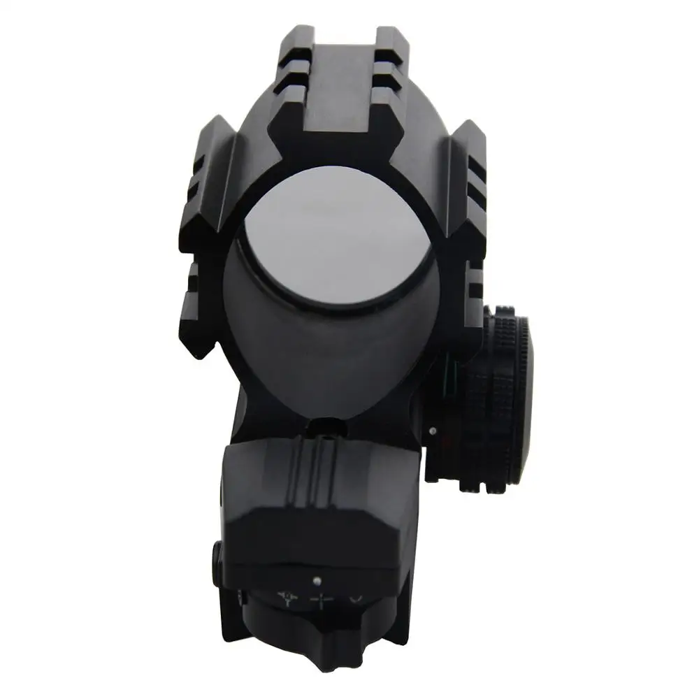 Hunting Optics 1x22x33 Compact Reflex Red Green Dot Sight Riflescope 4 Reticle For Airsoft With Weaver 20mm Or 11mm Mount | Спорт и