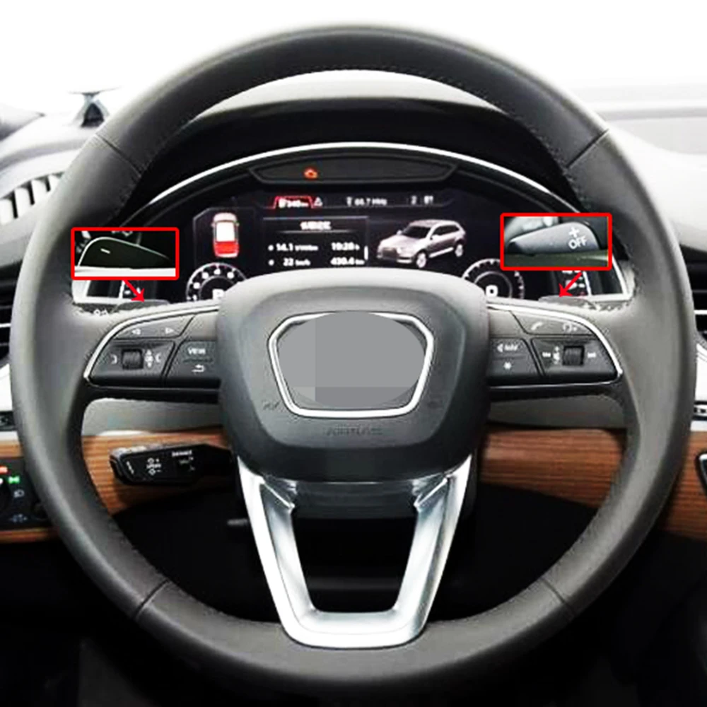 Строчка для Audi A4 (B9) Avant Allroad Q3 Q5 SQ5 Q7 SQ7 Q8 SQ8 черная прошитая вручную замша |