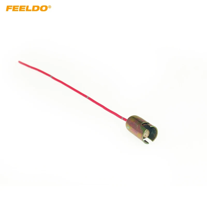 

FEELDO 2pcs Auto LED Light Holder Adapter For T11/BA9S H6W T4W T9 LED Lamp Socket Base Connector Wire Relay Harness #CA5966