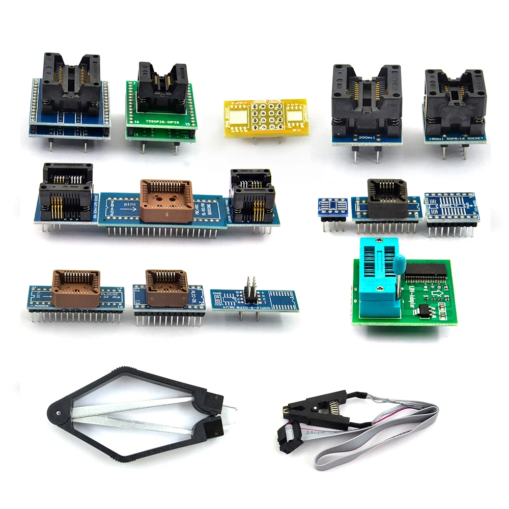 Программатор V11.2 TL866II Plus универсальный программатор minipro TL866 nand flash AVR PIC Bios USB Eprom с