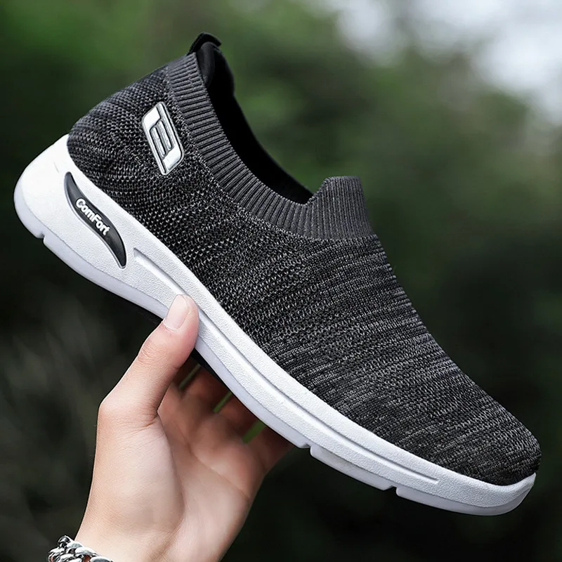 

Flat Light Breathable Shoes Shallow Casual Cloth Shoes Soft Men Loafers Comfortable Lazy Shoes Slip-on Boat Shoes Men