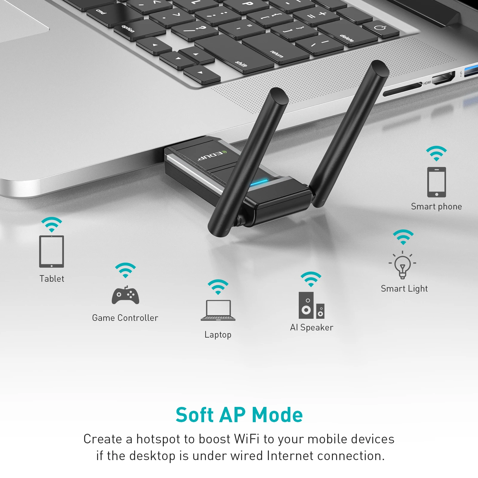 USB Wi-Fi адаптер EDUP Мбит/с | Компьютеры и офис