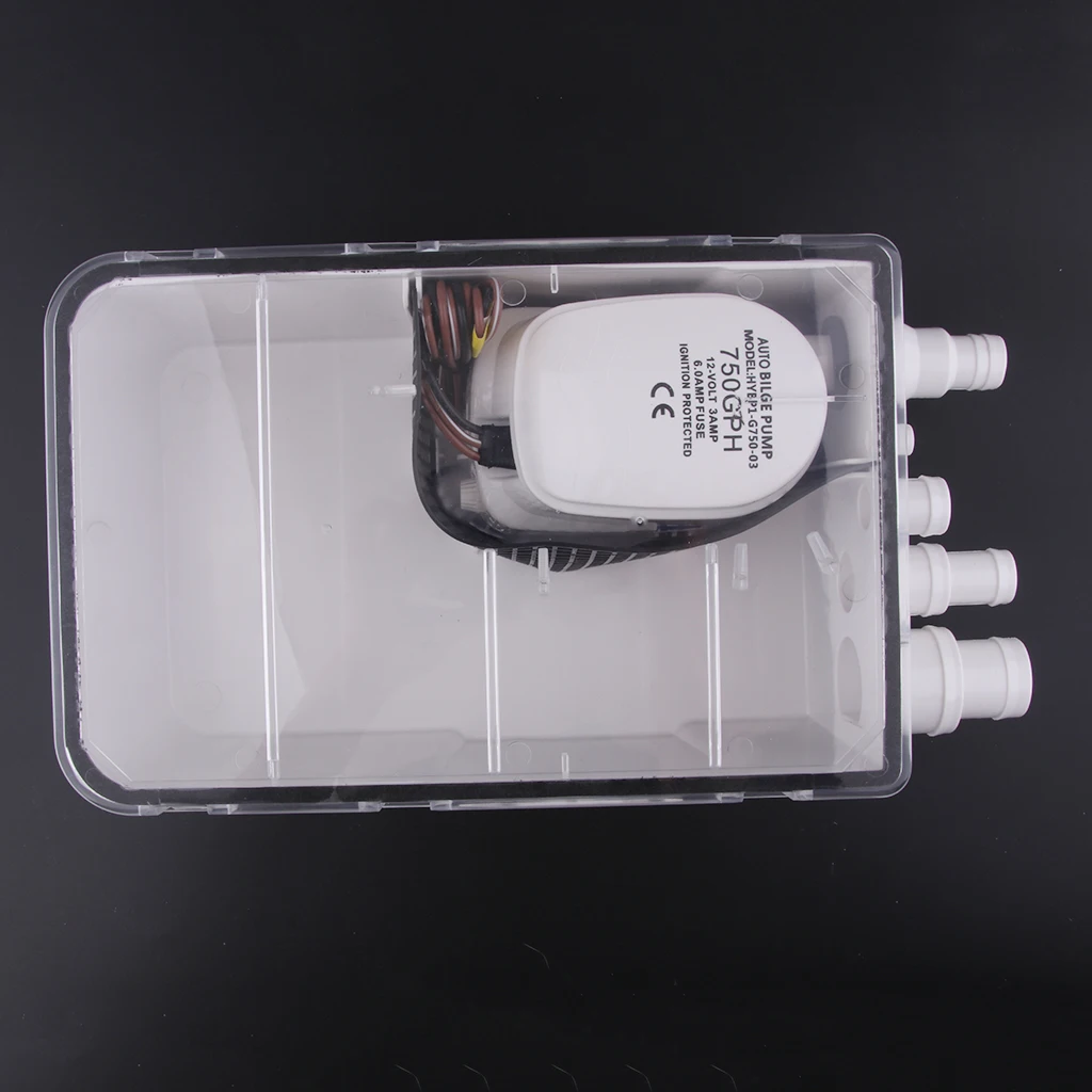 12V 750GPH насос для душа сливной комплект система лодка морская авто Трюмный