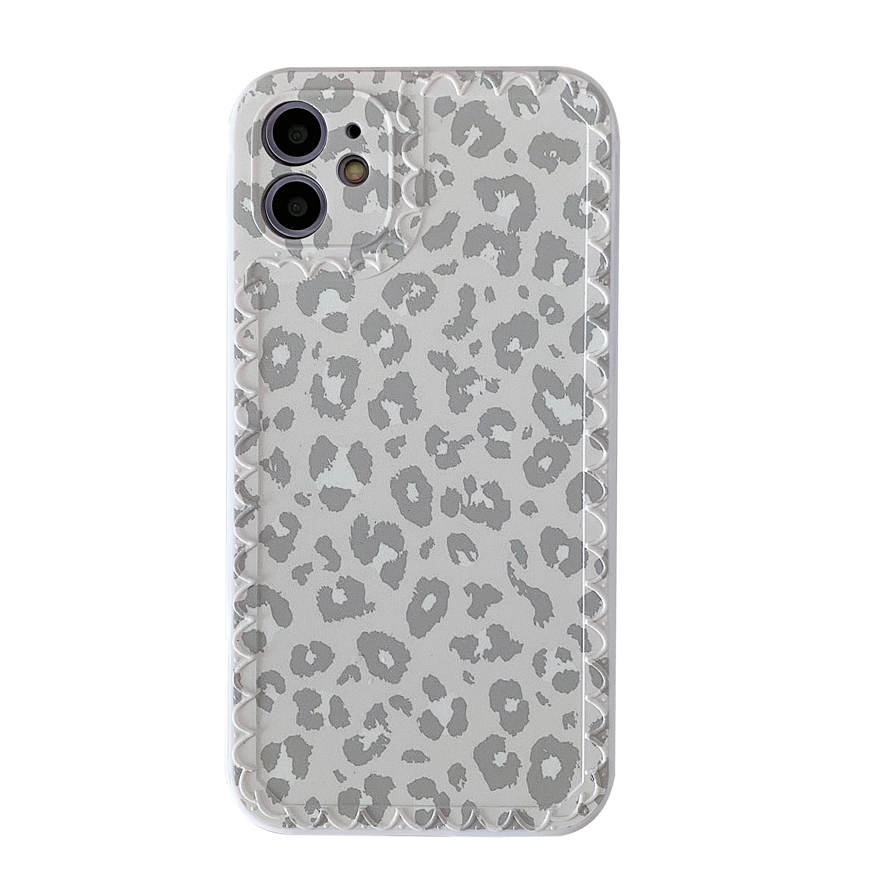 

Fashion Leopard Print Phone Case For Iphone 7 8 Plus X XS 11 Pro Max Mini XR SE 2020 Shockproof Camera Protection Back Cover