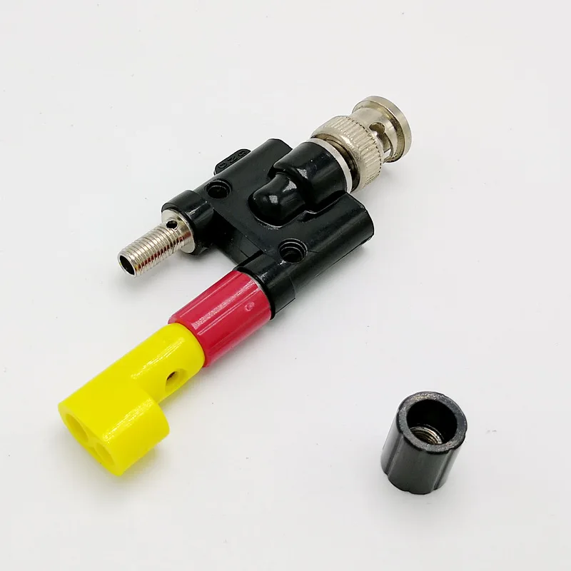 BNC до 4 мм banana socket adapter штекер на два банана Jack Женский коаксиальный адаптер банан