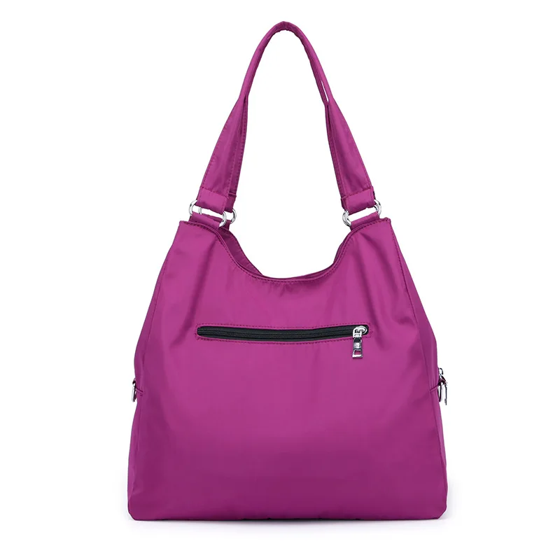 Сумка-тоут женская нейлоновая водонепроницаемая фиолетовая | Багаж и сумки