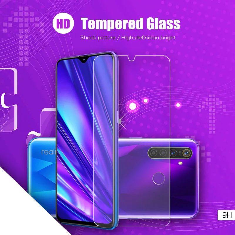 Прозрачное закаленное стекло HD для Realme U1 Q C1 C2 C3 C11 C3I защитная пленка экрана X XT X2 Pro