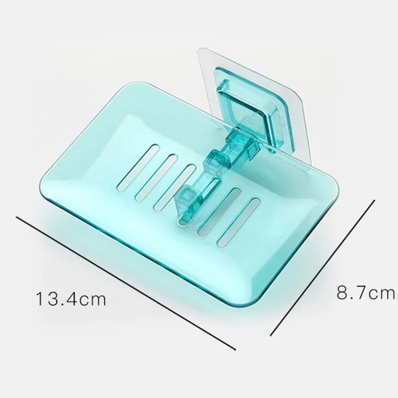 

Bathroom Shower Soap Box Dish Storage Plate Tray Holder Case Soap Holder Housekeeping Container Organizers Dropshipping