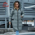 Astrid 2022 зима новое поступление пуховик женская свободная одежда верхняя одежда качество с капюшоном плюс размер модное стильное пальто AR-7038