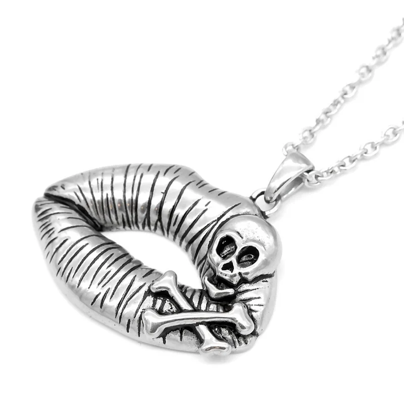 

Men And Women Universal Retro Creative Lips Skull Punk Style Pendant Holiday Gift Jewelry Necklace Hip Hop Punk Style Wholesale