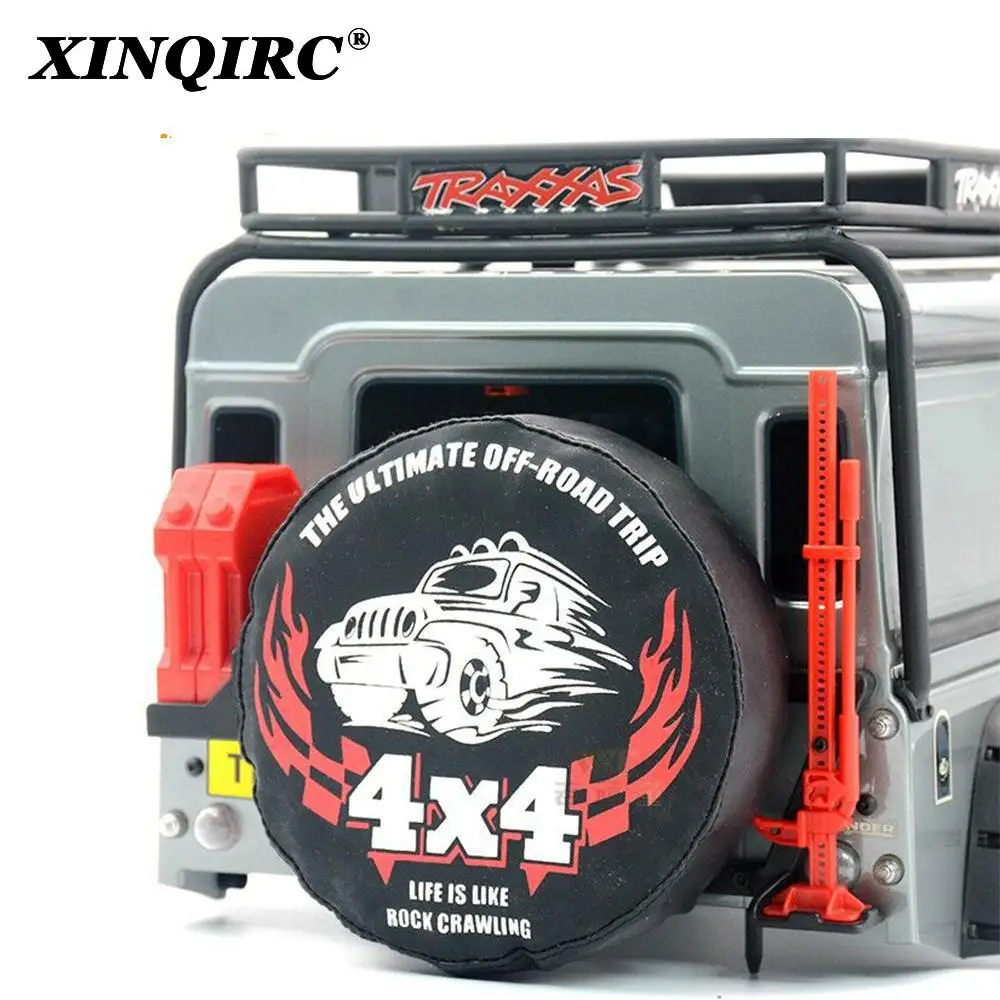 

TRX4 1/10 Scale Skeleton Spare Tires Cover for Traxxas TRX-4 AXIAL SCX10 115mm-120mm tire hood Spare tire cover Spare cover