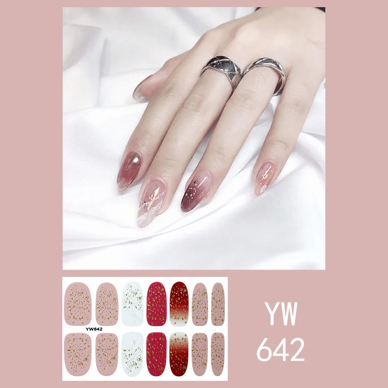 

Nail Stickers Patches Finished Nail Patches Fake Nail Patches Nail Art Design Nail Decals Nail Accesoires Nail Decoration
