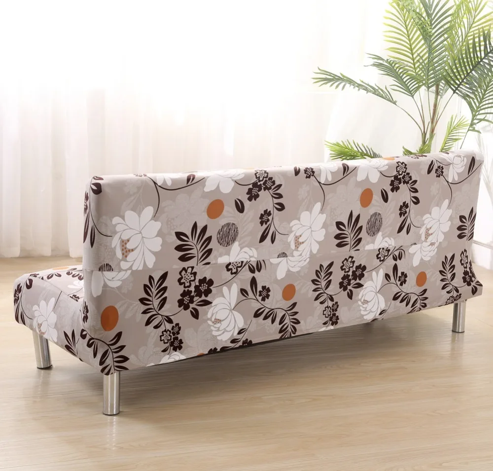 Складной чехол для дивана и кровати плотный полноразмерный нескользящий без