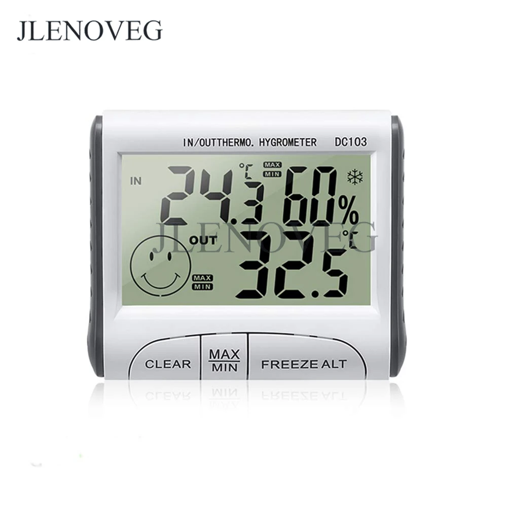 Электронный тестер температуры и влажности с ЖК-дисплеем цифровой измеритель