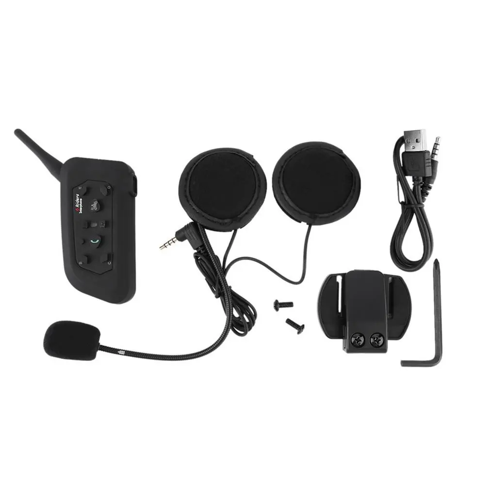 Bluetooth гарнитура для мотоциклетного шлема 3 5 мм 1200 м|Наушники и гарнитуры| |