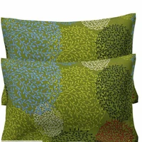 new pillow sequins pure cotton comfortable beautiful removable and washable traditional printing green pillows for sleeping