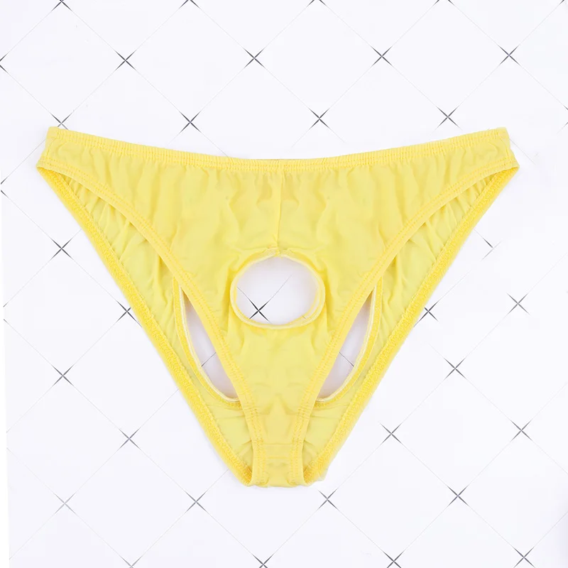 Мужские трусы сексуальные модные с заниженной талией летние мужские сплошной