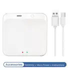 Умный шлюз Tuya Zigbee Bridge, удаленное управление через приложение Zigbee, работает с Alexa