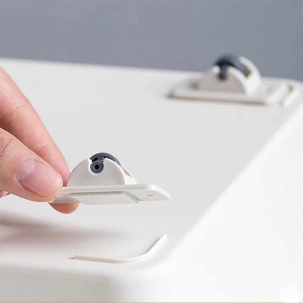 4 шт. самоклеющиеся Ролик DIY аксессуары ящик для хранения оборудование колесо